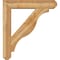 Ekena Millwork Funston Craftsman Rough Sawn Bracket w/ Offset Brace, Western Red Cedar, 8"W x 40"D x 44"H BKT0806X40X44FST04RWR - alternate 2